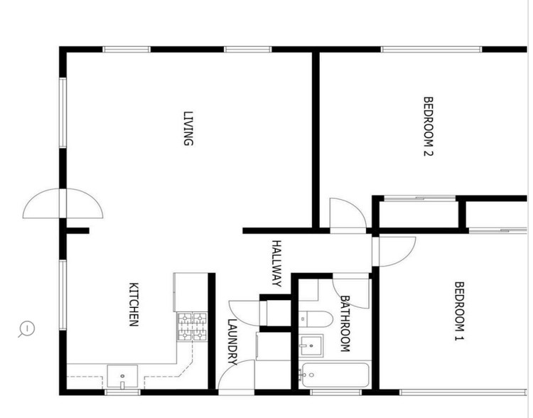 1807 E 107th St, Los Angeles, CA à vendre - Plan d’étage – Image 2 sur 3