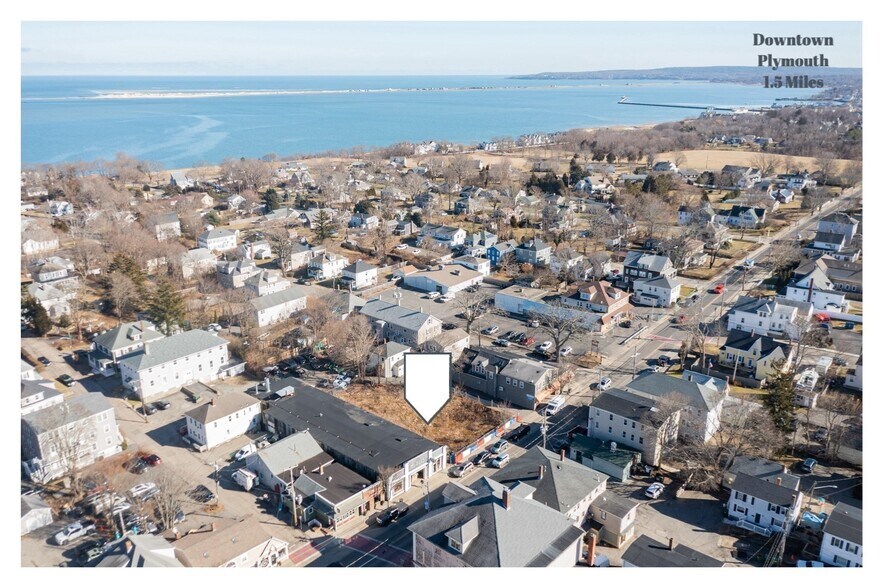 291 Court St, Plymouth, MA à vendre - Aérien – Image 2 sur 10