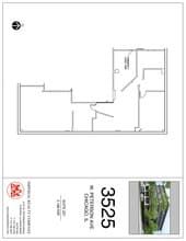 3525 W Peterson Ave, Chicago, IL à louer Plan de site– Image 1 sur 1