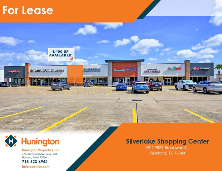 9811-9821 Broadway St, Pearland, TX à louer - Photo de l’immeuble – Image 1 sur 1