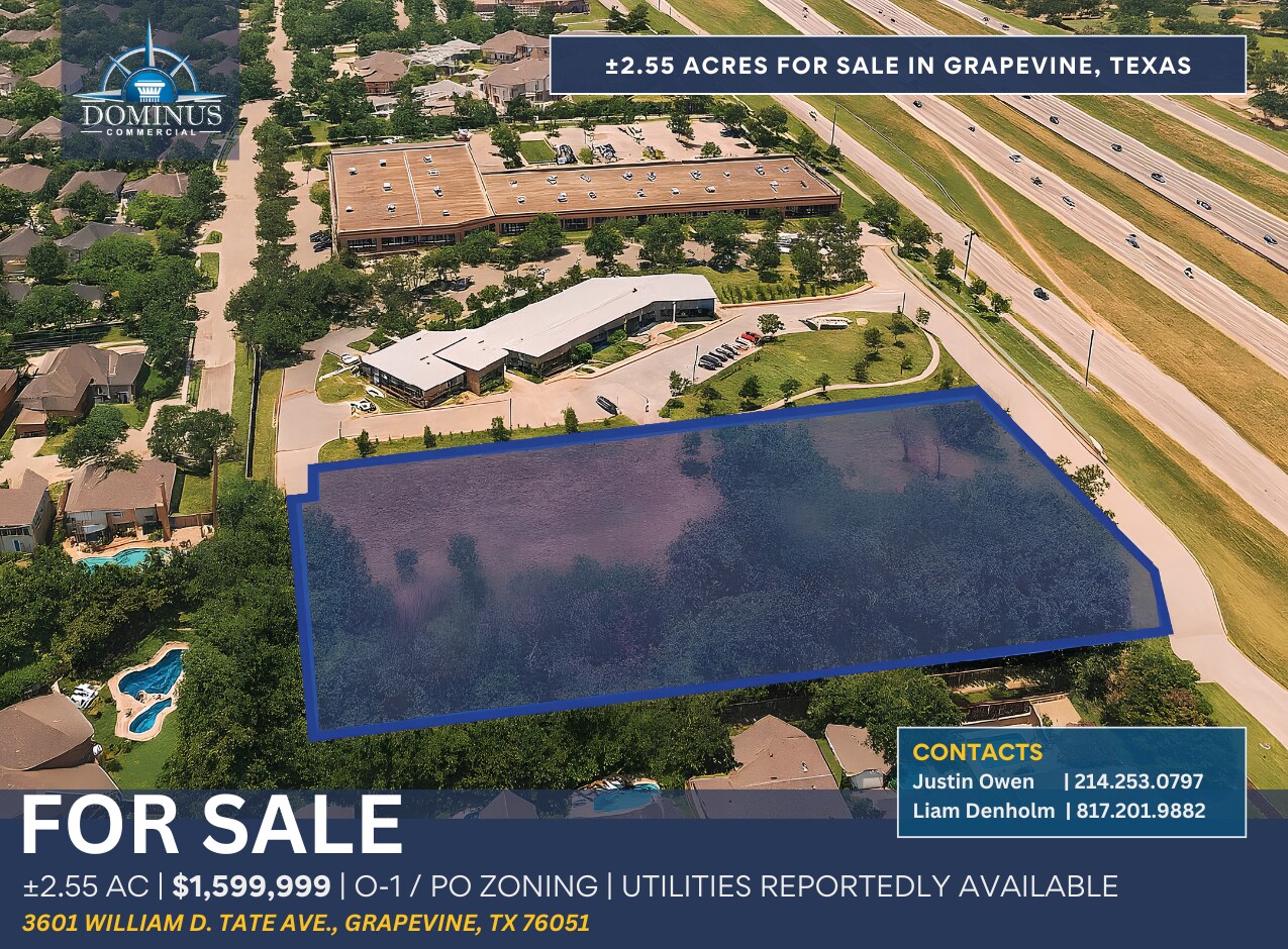 3601 William D. Tate Blvd, Grapevine, TX à vendre Aérien– Image 1 sur 7