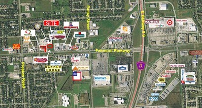 4835 Fairmont Pky, Pasadena, TX - VUE AÉRIENNE vue de carte