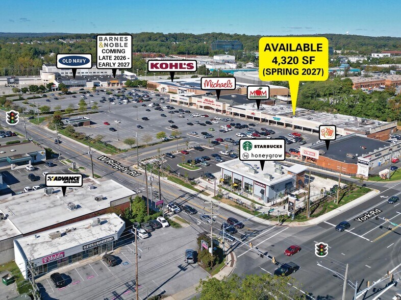 20-100 W Ridgely Rd, Lutherville Timonium, MD à louer - Photo principale – Image 1 sur 15