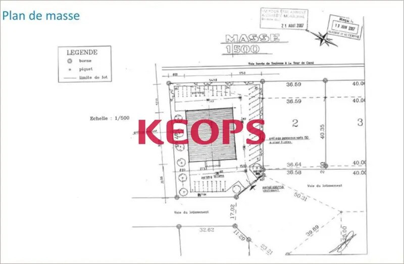 11 Voie Héméra, Auterive à vendre - Plan de site – Image 3 sur 6