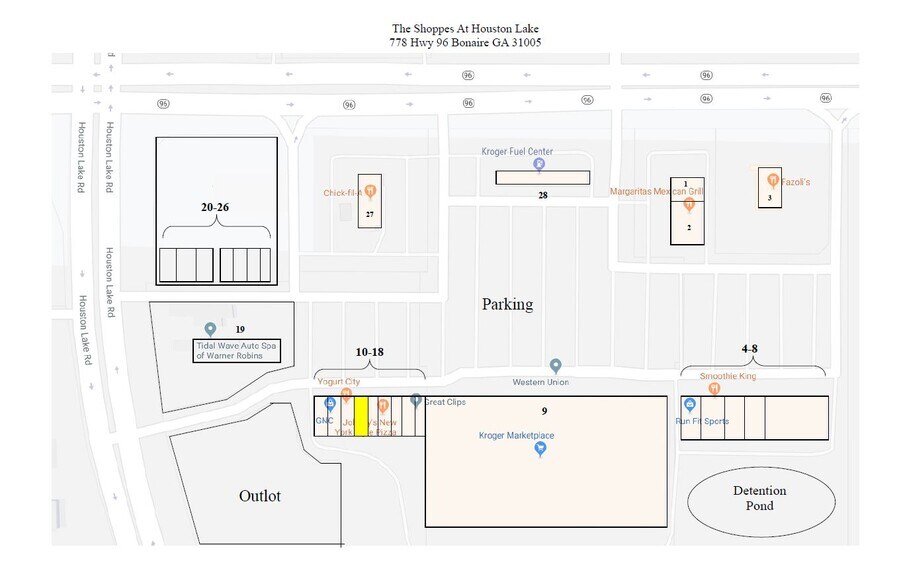 774 Highway 96, Warner Robins, GA à louer - Photo de l’immeuble – Image 3 sur 3