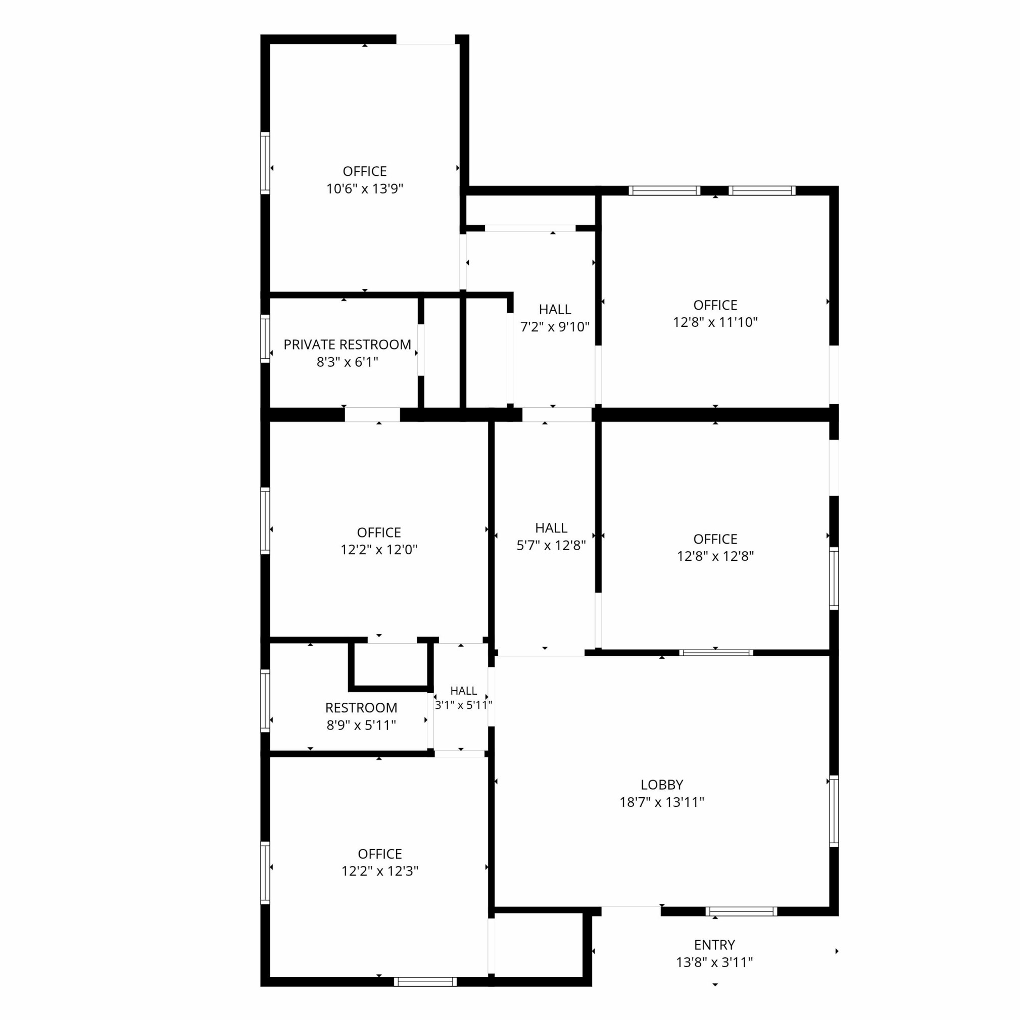 505 S Dillard St, Winter Garden, FL à louer Plan d’étage– Image 1 sur 3