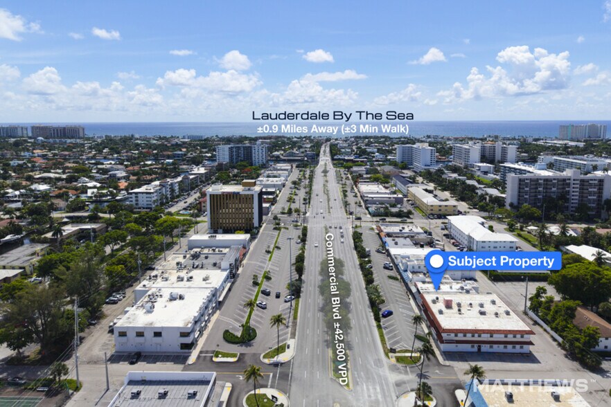2822 E Commercial Blvd, Fort Lauderdale, FL à vendre - Photo de l’immeuble – Image 2 sur 3