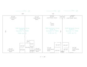 3139 National Cir, Garland, TX à louer Plan d’étage– Image 1 sur 1