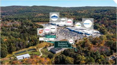 355 Palmer Rd, Ware, MA - VUE AÉRIENNE  vue de carte