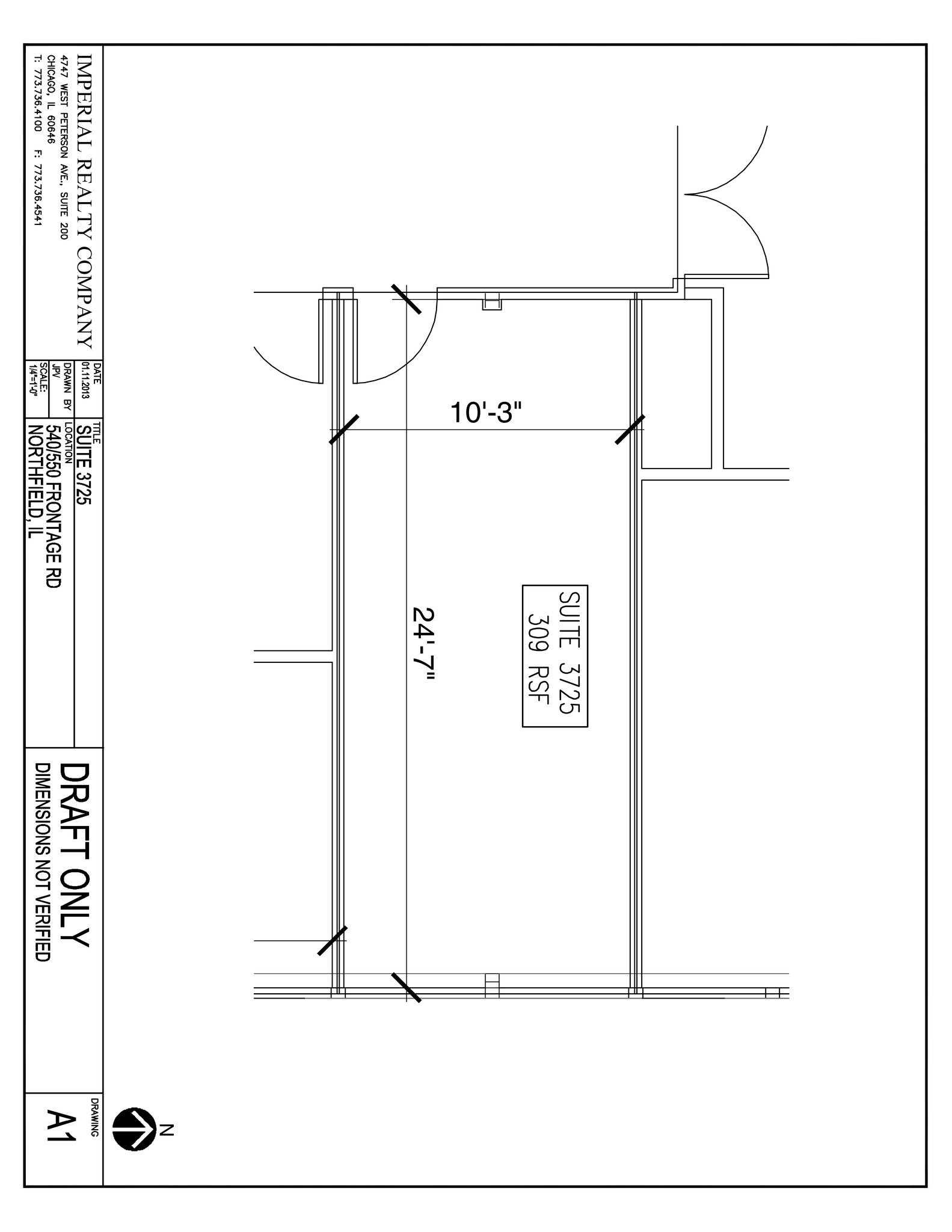 540-550 W Frontage Rd, Northfield, IL à louer Plan de site– Image 1 sur 1