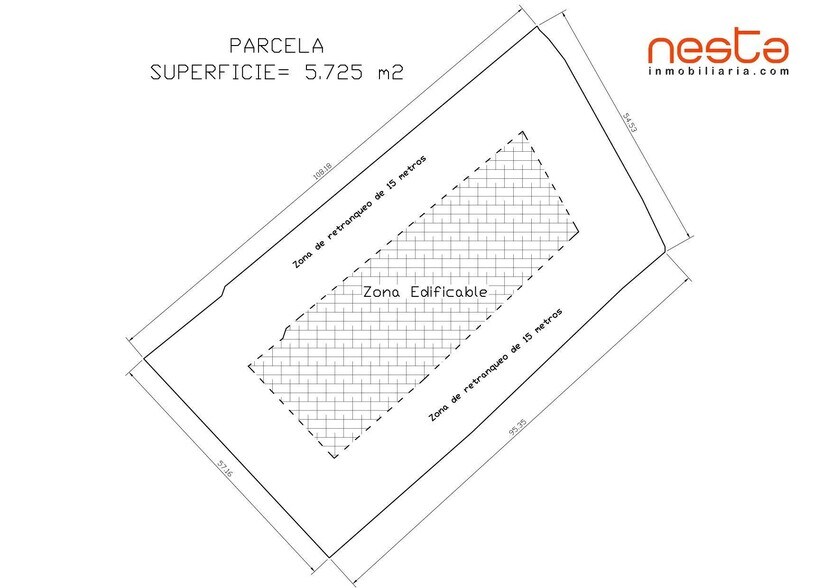Terrain dans Lorca, Murcia à vendre - Plan de site – Image 2 sur 2