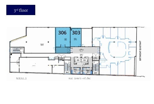 125 Boul Charest E, Québec, QC à louer Plan d’étage– Image 1 sur 1