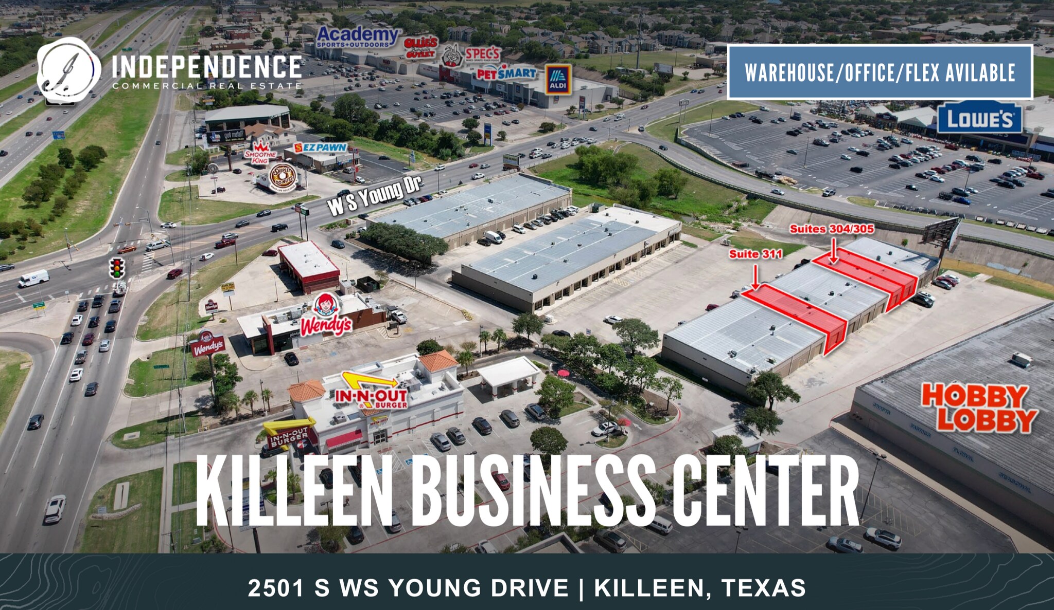2501 S W S Young Dr, Killeen, TX à louer Photo de l’immeuble– Image 1 sur 3