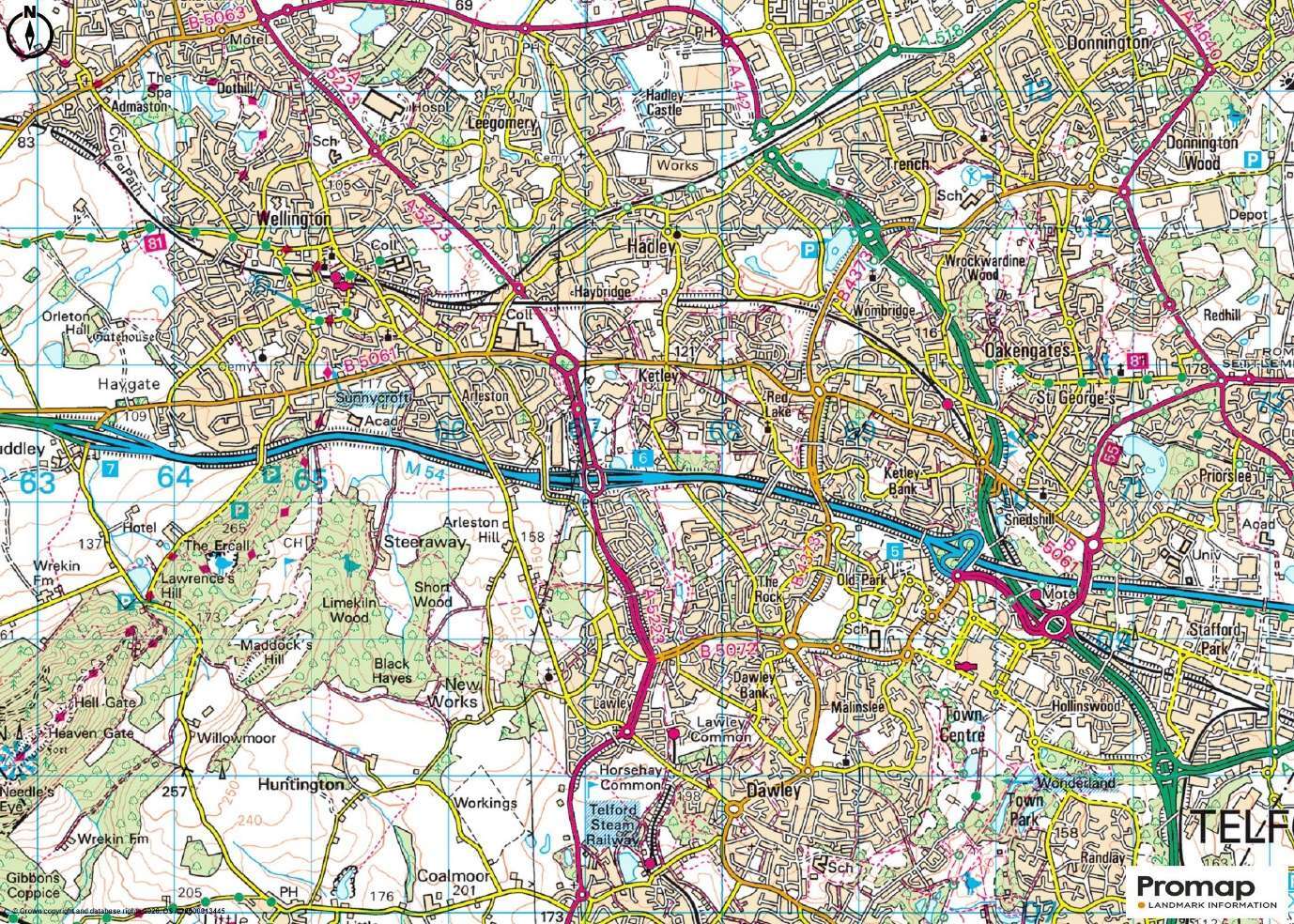 Holyhead Rd, Telford à louer Carte– Image 1 sur 1