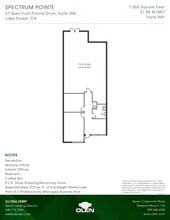 27 Spectrum Pointe Dr, Lake Forest, CA à louer Plan d’étage– Image 1 sur 1