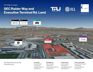 Plus de détails pour SEC Raiders Way & Executive Terminal Dr, Henderson, NV - Terrain à louer