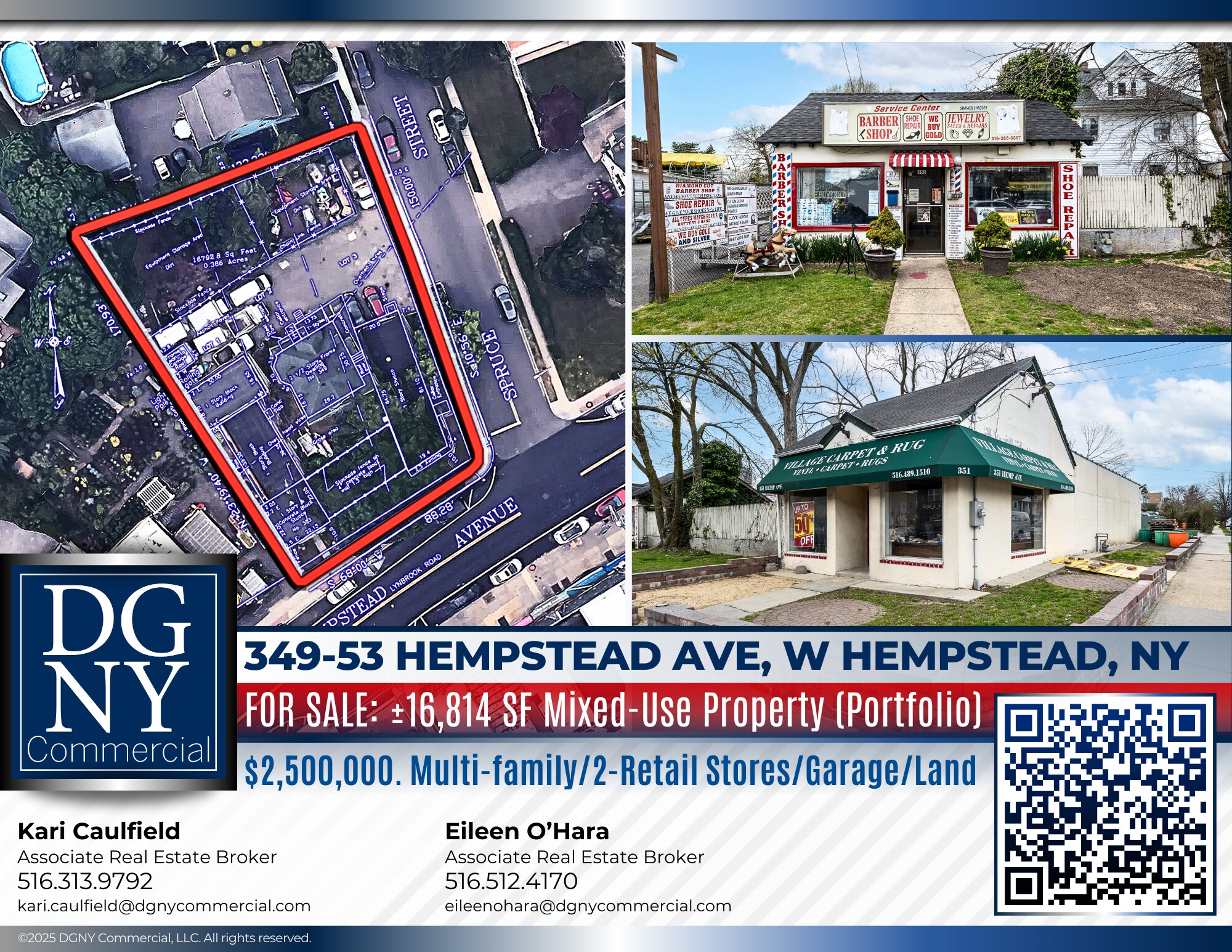 349-353 Hempstead Ave portefeuille de 3 biens à vendre sur LoopNet.fr Photo de l’immeuble– Image 1 sur 26