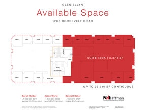 1200 Roosevelt Rd, Glen Ellyn, IL à louer Plan d’étage– Image 2 sur 7
