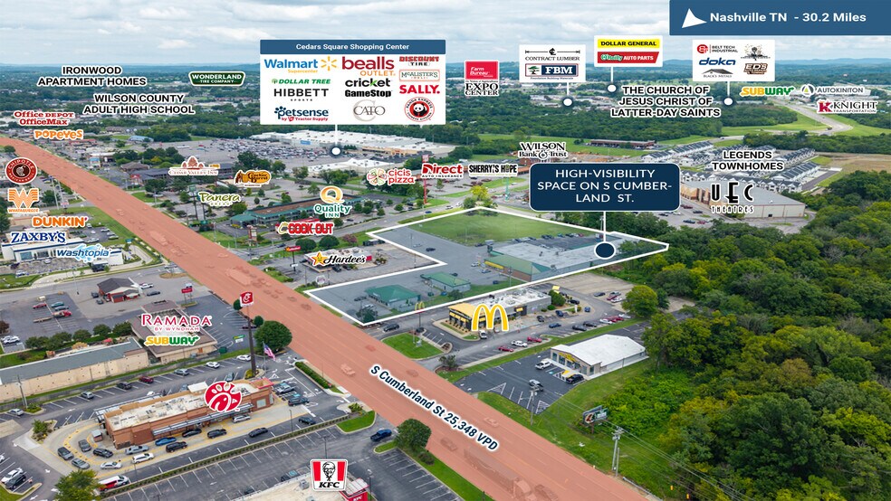703 S Cumberland St, Lebanon, TN à louer - Photo de l’immeuble – Image 3 sur 5