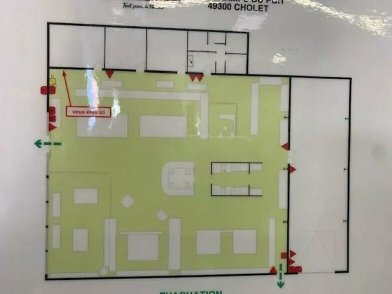 Industriel/Logistique dans Cholet à louer - Plan d’étage – Image 3 sur 3