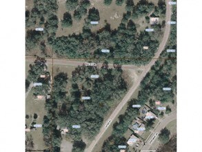 Lucas St, Leesburg, FL - Vue aérienne vue de carte