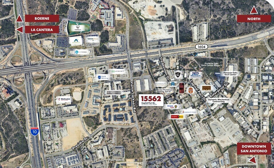 15562 Capital Port Dr, San Antonio, TX à louer - Aérien – Image 2 sur 45