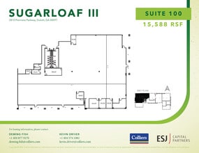 6700 Sugarloaf Pky, Duluth, GA à louer Plan d’étage– Image 1 sur 1