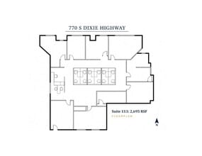 770 S Dixie Hwy, Coral Gables, FL à louer Plan de site– Image 1 sur 15