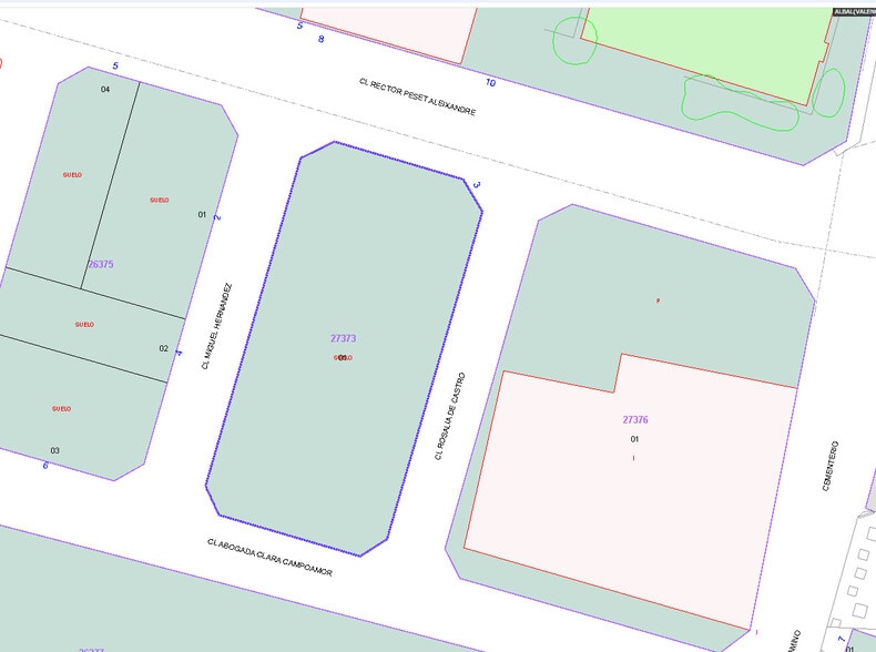 Rector Peset Aleixandre, Miguel Hernandez, Albal, Valencia à vendre - Plan d’étage – Image 1 sur 18