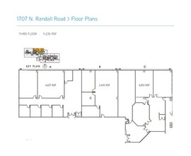 1707 N Randall Rd, Elgin, IL à louer Plan d’étage– Image 2 sur 5