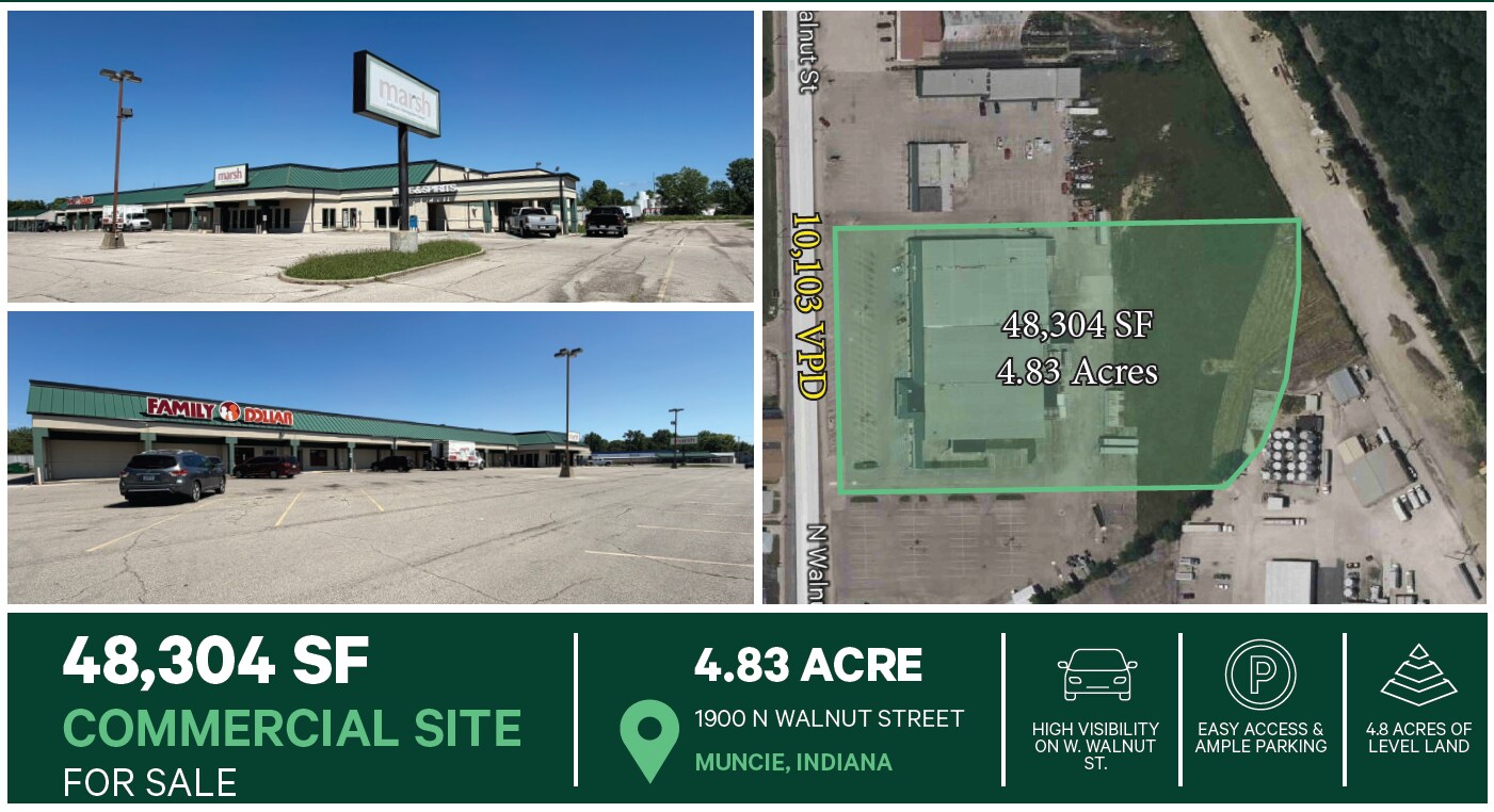 1900 N Walnut St, Muncie, IN à vendre Photo de l’immeuble– Image 1 sur 10