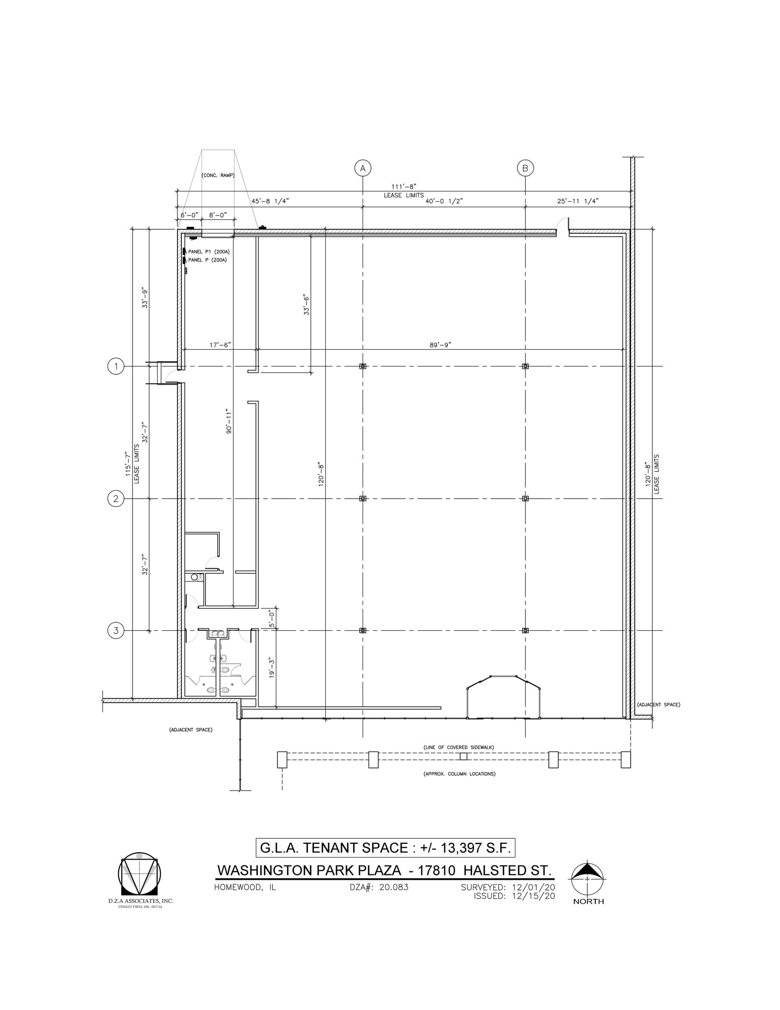 17920-17932 S Halsted St, Homewood, IL à louer Plan de site– Image 1 sur 3
