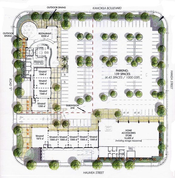 885 Kamokila Blvd, Kapolei, HI à louer - Plan de site – Image 2 sur 4