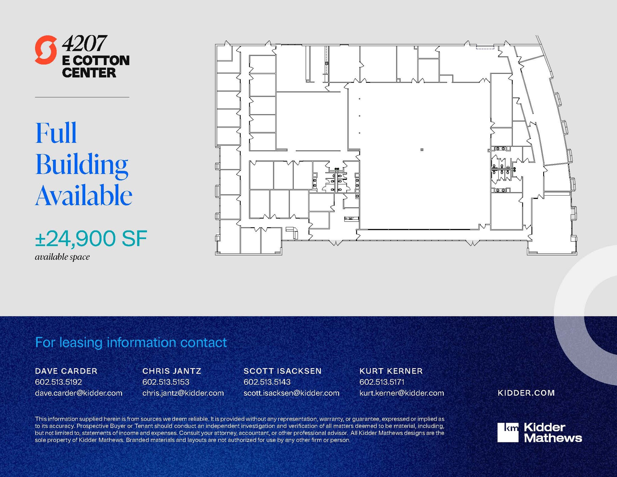 4207 E Cotton Center Blvd, Phoenix, AZ à vendre Plan d’étage– Image 1 sur 1