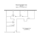 41850 W 11 Mile Rd, Novi, MI à louer Plan d’étage– Image 1 sur 1