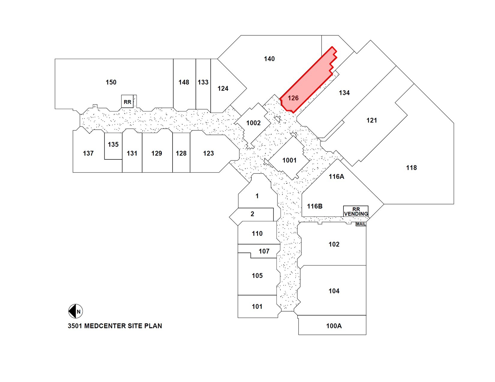 3501 S Soncy Rd, Amarillo, TX à louer Plan d’étage– Image 1 sur 1