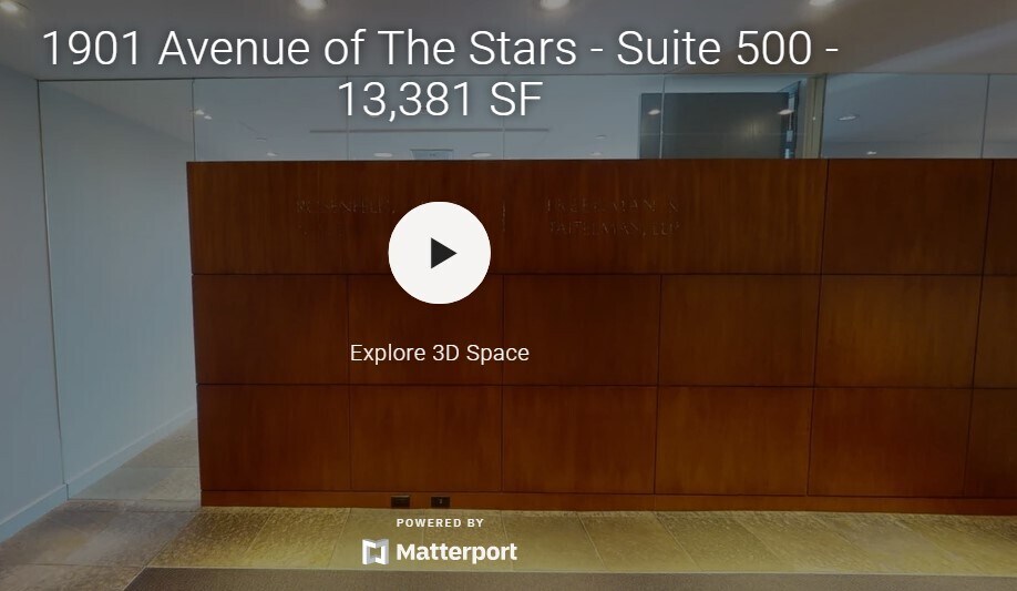 1901 Avenue of the Stars, Los Angeles, CA à louer - Numérisation 3D Matterport – Image 2 sur 15