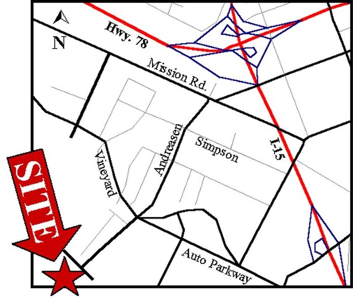 2121 Chablis Ct, Escondido, CA à louer - Plan de site – Image 2 sur 6