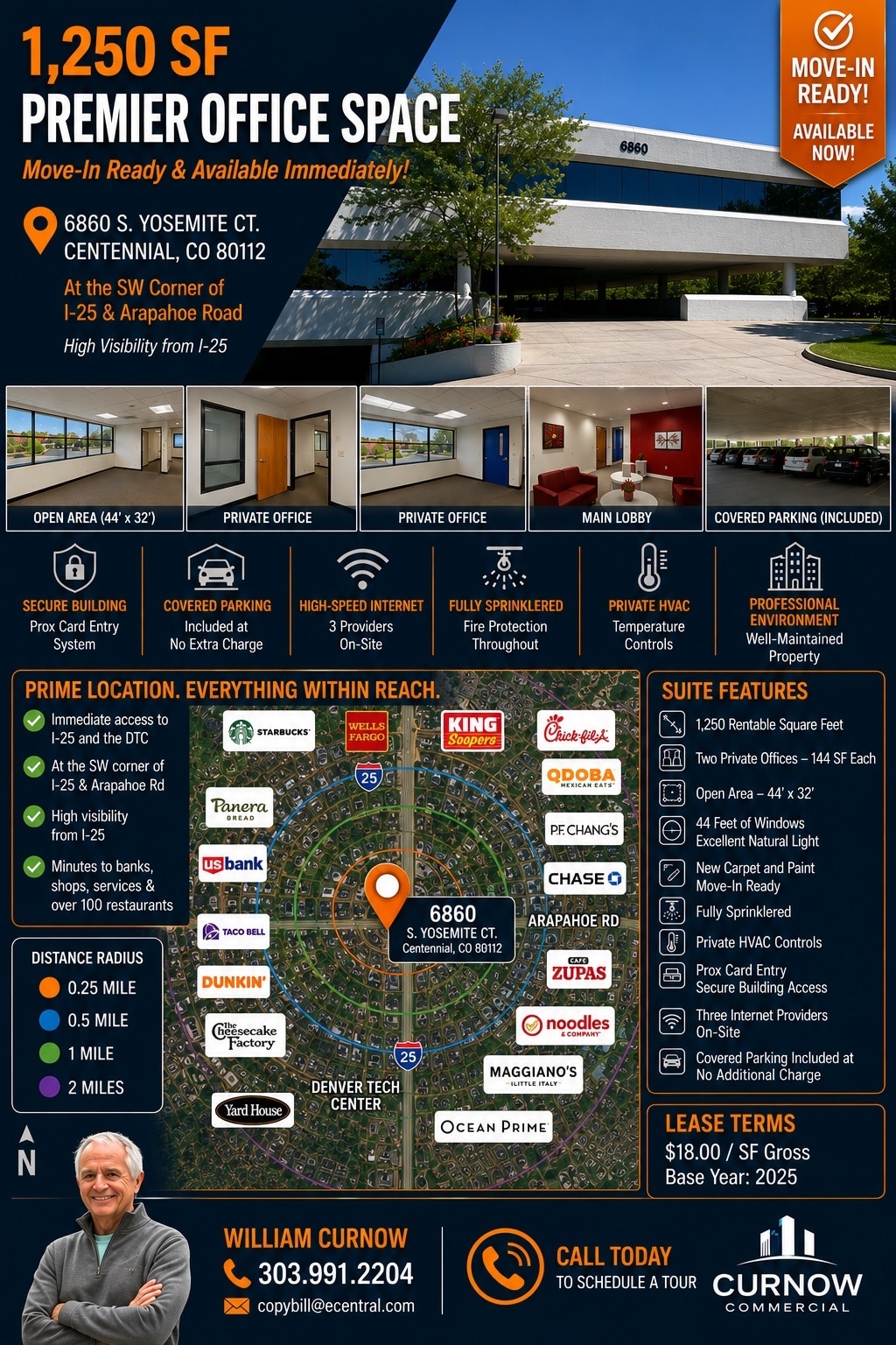 6860 S Yosemite Ct, Englewood, CO à louer Plan d’étage– Image 1 sur 1