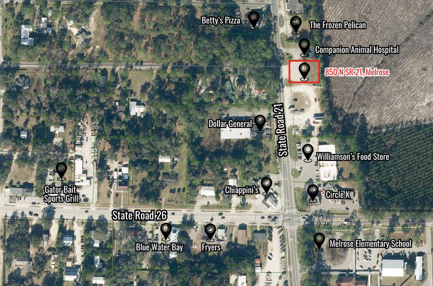 850 N State Road 21, Melrose, FL à vendre - Photo principale – Image 1 sur 6