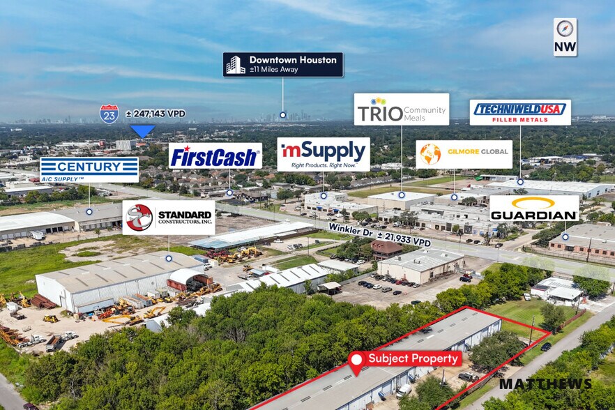 9210 Winkler Dr & 6730 Bracknell St portefeuille de 2 biens à vendre sur LoopNet.fr - Photo de l’immeuble – Image 3 sur 4