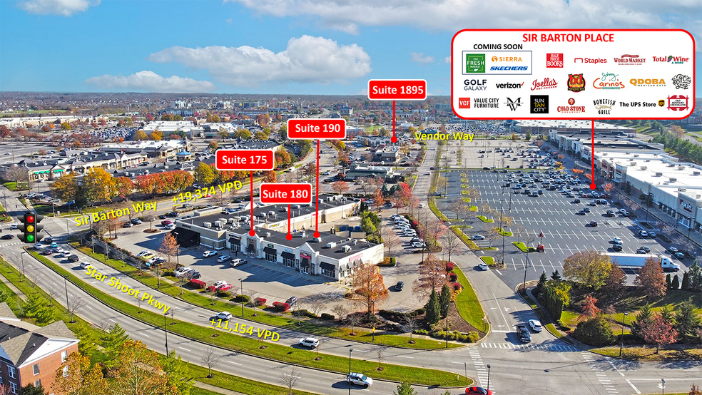 2321 Sir Barton Way, Lexington, KY à louer - Aérien – Image 2 sur 11