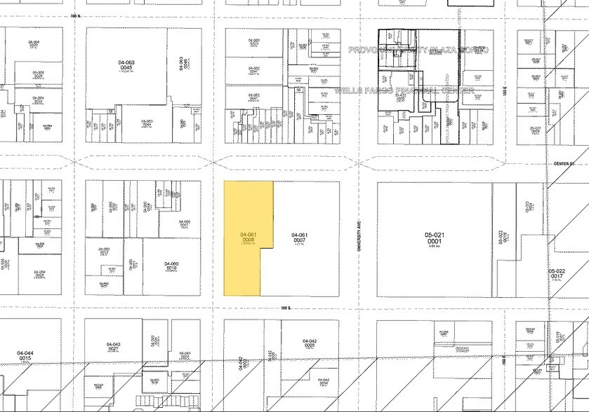 75 W Center St, Provo, UT à louer - Plan cadastral – Image 2 sur 5