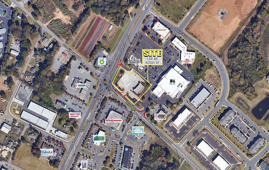 3699 Concord Pky S, Concord, NC à louer - Aérien – Image 3 sur 7