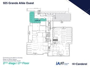 925 Alle Grande O, Québec, QC à louer Plan d’étage– Image 2 sur 2