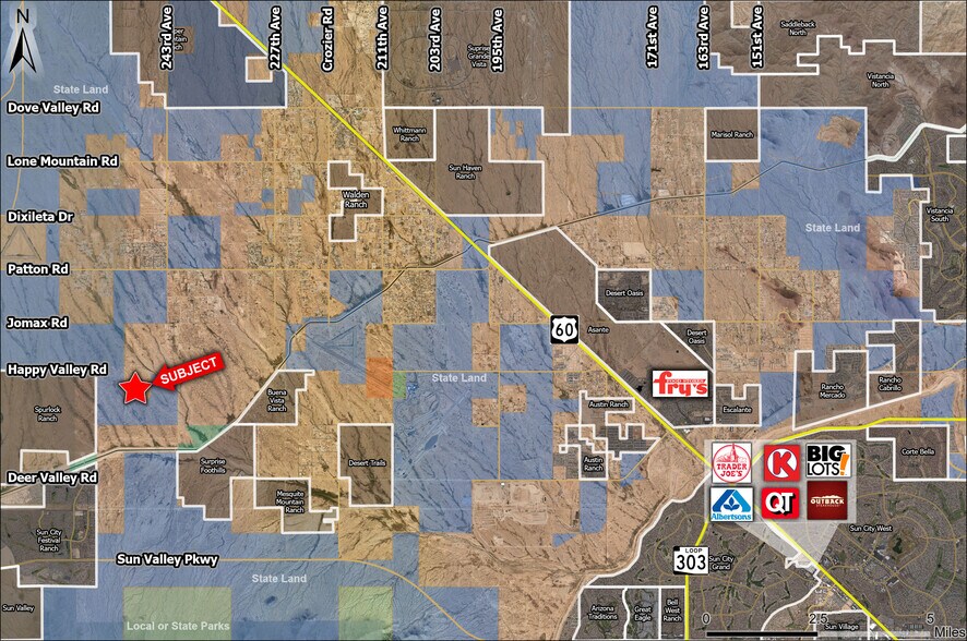247th Ave, Buckeye, AZ à vendre - Aérien – Image 3 sur 5
