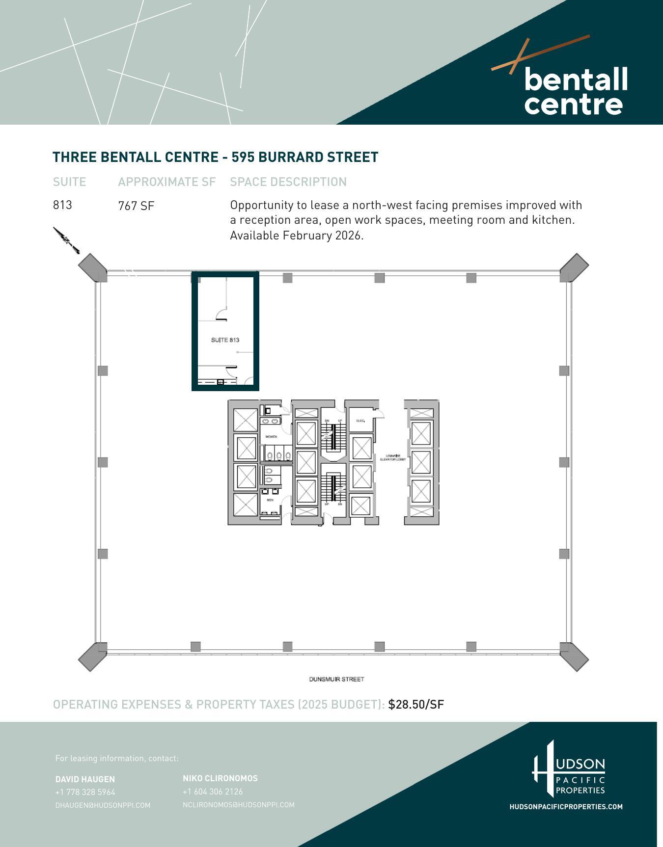 595 Burrard St, Vancouver, BC à louer Plan d’étage– Image 1 sur 1