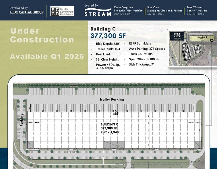 San Marcos Business Park, San Marcos, TX à vendre - Plan d’étage – Image 3 sur 5