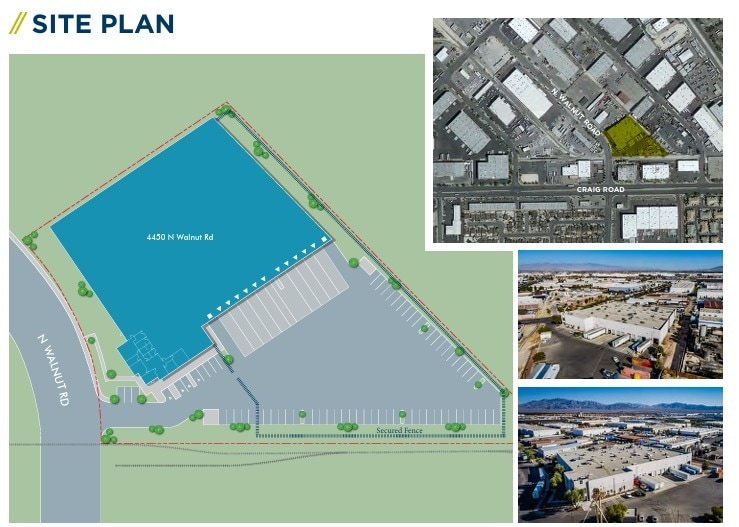 4450 N Walnut Rd, North Las Vegas, NV à louer Plan de site– Image 1 sur 1