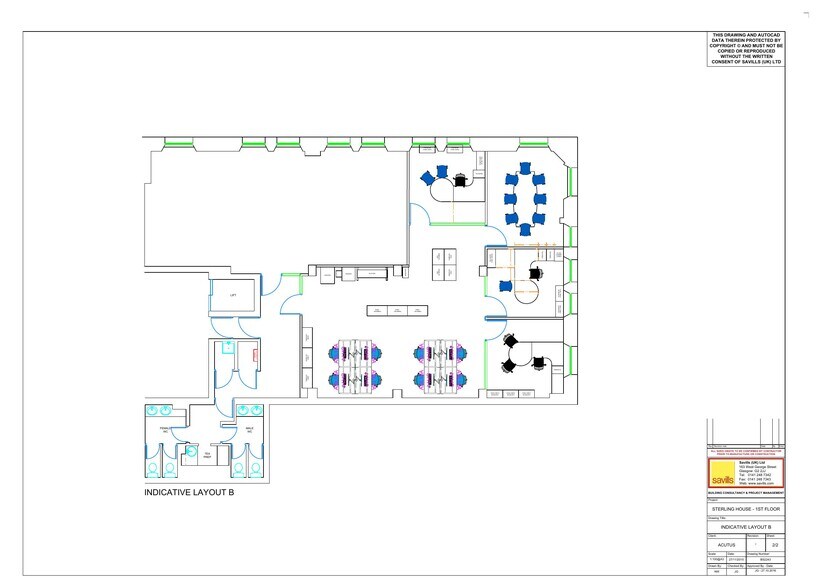 20 Renfield St, Glasgow à louer - Plan d’étage – Image 2 sur 10